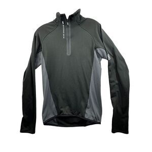 SECOND SKIN Compression 1/4 Zip Pullover Size‎ Medium Shirt Running Cycling